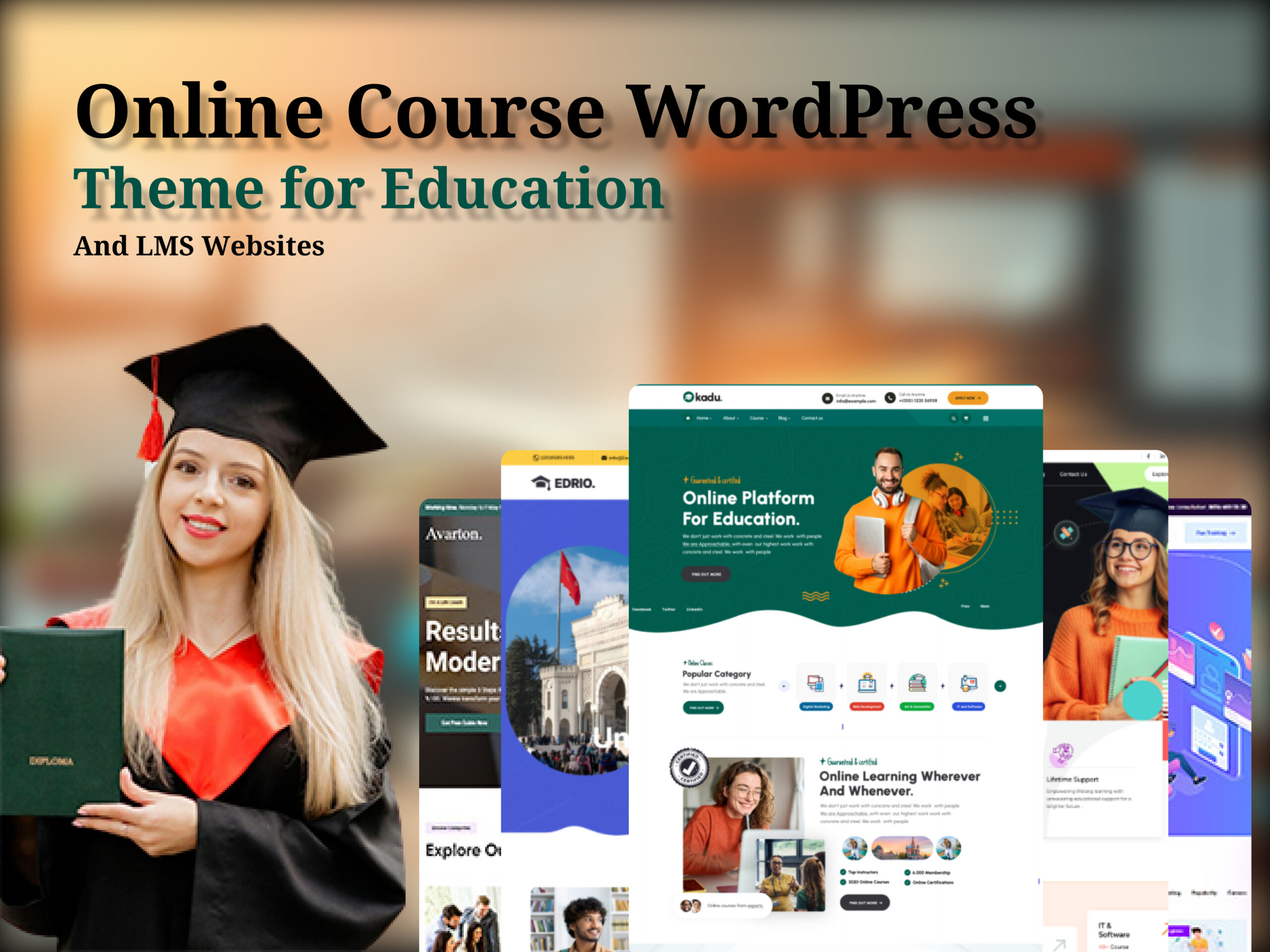 Online Course WordPress Theme